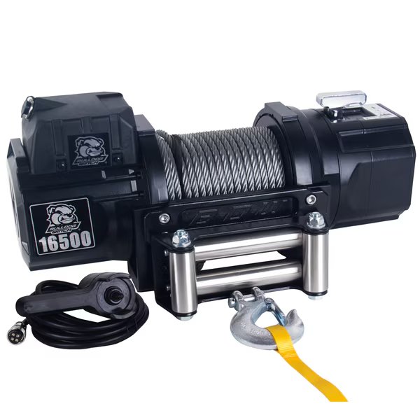 16500lb HD Wire rope, Bulldog Winch, Mfr#: 10057